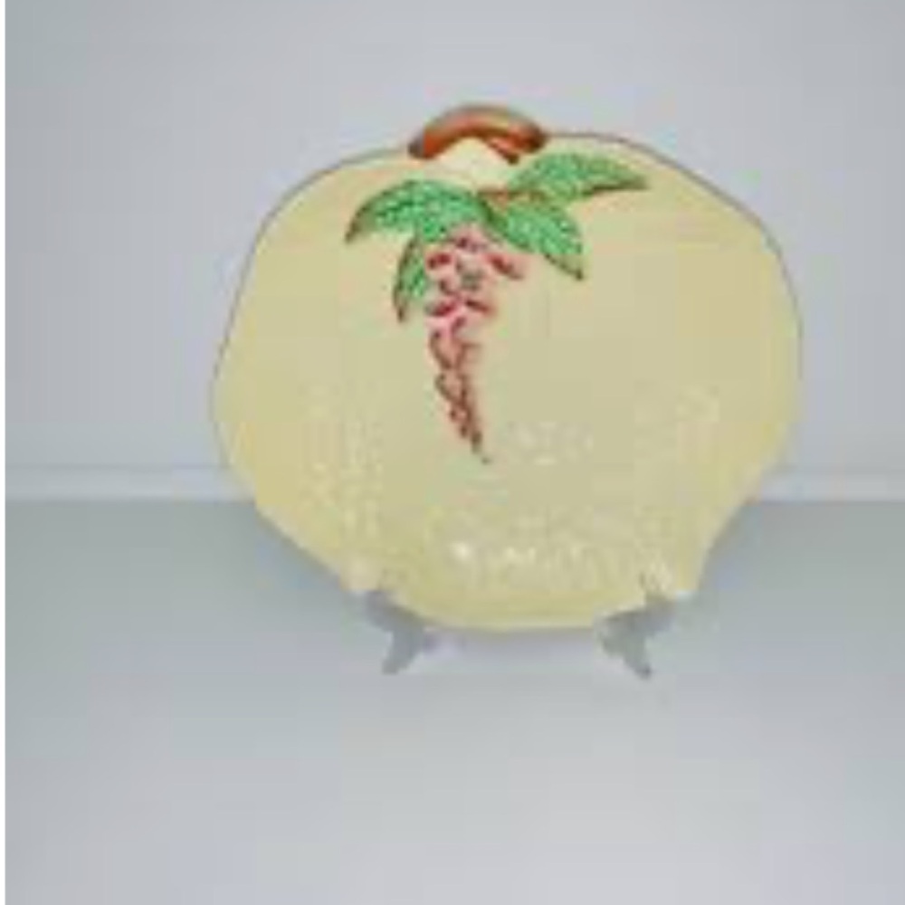 Carlton Ware - Green Foxglove plate